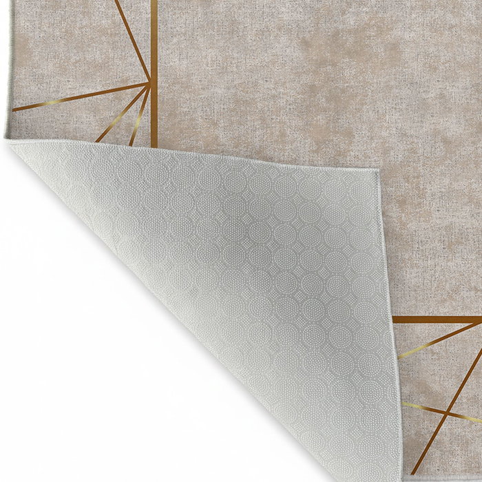 Conceptum Els2400 Alfombra de Terciopelo Multicolor 80 x 120 cm